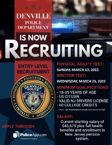 Police App Recruitment Graphic